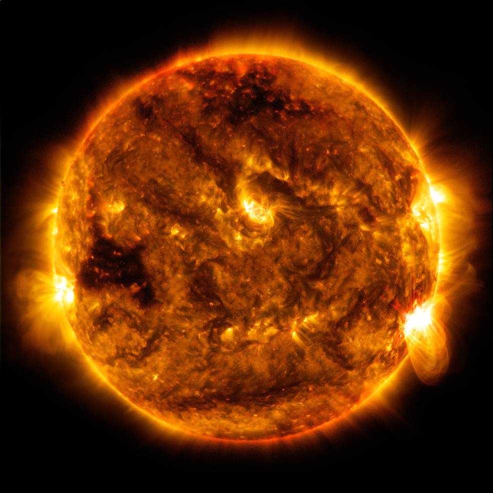 Слънцето - снимка НАСА